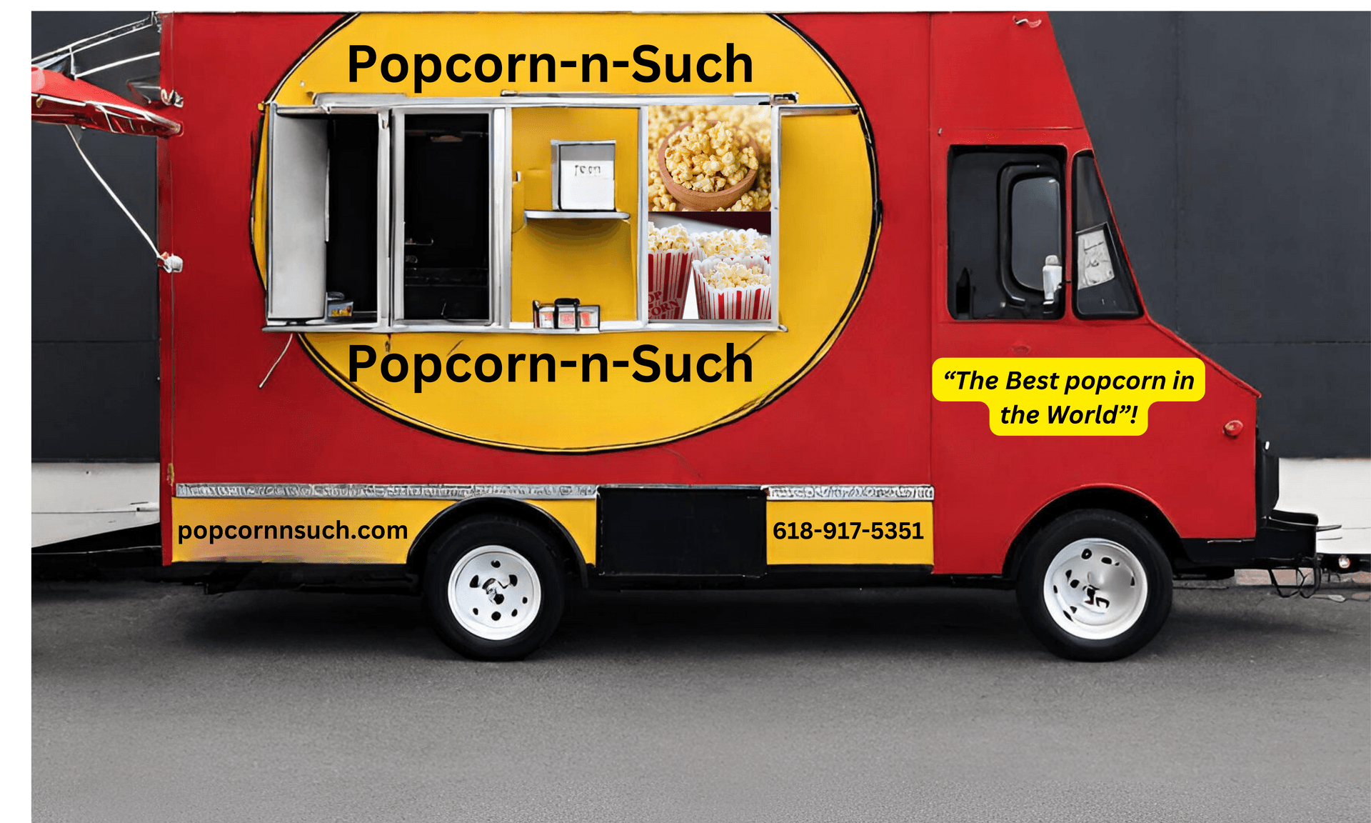 "Popcorn -N- Such Food Truck:  Popping Goodness On the Go!